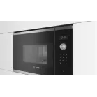 Микроволновая печь Bosch BFL524MS0 20л. 800Вт нержавеющая сталь/черный (встраиваемая)
