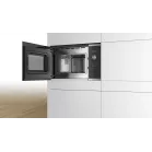 Микроволновая печь Bosch BFL524MS0 20л. 800Вт нержавеющая сталь/черный (встраиваемая)