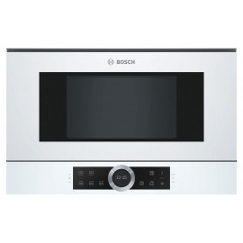 Микроволновая печь Bosch BFR634GW1 21л. 900Вт белый (встраиваемая)