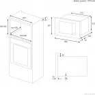 Микроволновая Печь Zigmund & Shtain BMO 15.252 B 25л. 900Вт черный