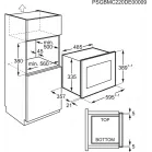 Микроволновая печь Electrolux EMS4253TEX 25л. 900Вт серебристый/черный (встраиваемая)