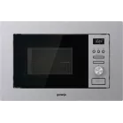 Микроволновая печь Gorenje BMI201AG1X 20л. 800Вт нержавеющая сталь/черный (встраиваемая)