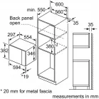Микроволновая печь Bosch BFL524MB2 20л. 800Вт черный (встраиваемая)