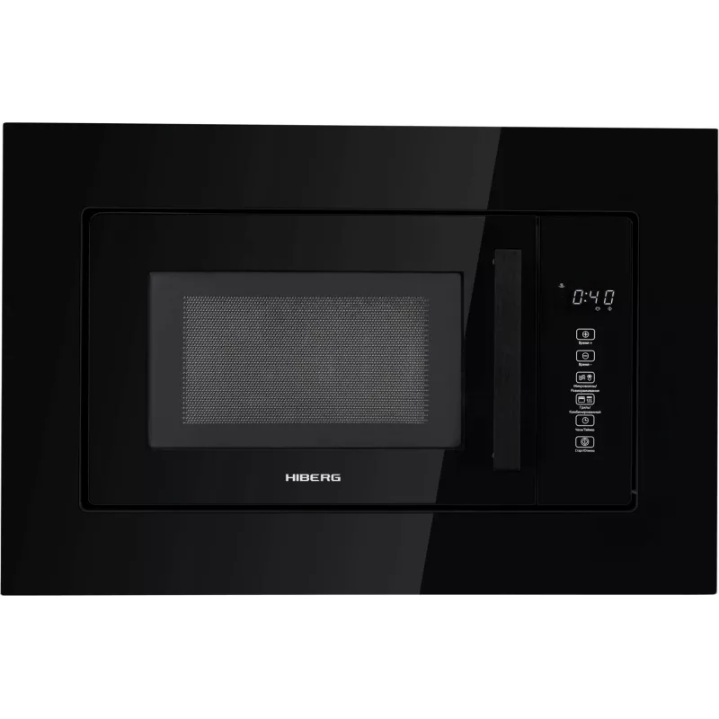 Микроволновая печь Hiberg i-VM 6502 B 20л. 800Вт черный (встраиваемая)