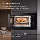 Микроволновая печь Hyundai HBW 2060 BG 20л. 700Вт черный (встраиваемая)