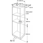 Микроволновая печь Meferi MMO6020WH 20л. 800Вт белый (встраиваемая)