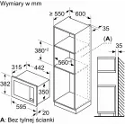 Микроволновая печь Bosch BFL623MB4 20л. 800Вт черный (встраиваемая)