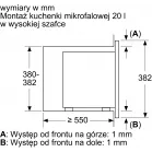 Микроволновая печь Bosch BFL623MB4 20л. 800Вт черный (встраиваемая)