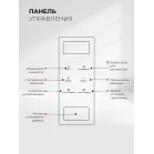 Микроволновая печь Lex BIMO 15.02N WH 15л. 600Вт белый (встраиваемая)