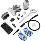 Пылесос паровой Kitfort КТ-595 1800Вт белый/серый