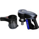 Пылесос Polaris PVCS 7090 HandStick PRO Aqua 450Вт жемчужный/серый