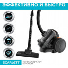 Пылесос Scarlett SC-VC80C65 1800Вт черный