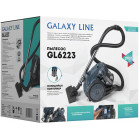 Пылесос Galaxy Line GL 6223 1900Вт черный/черный