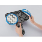 Пылесос моющий Puppyoo T12 Plus Rinse 585Вт серый