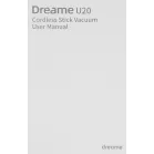 Пылесос ручной Dreame U20 370Вт золотистый/белый