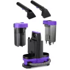 Пылесос моющий Kitfort КТ-5213 450Вт черный/фиолетовый