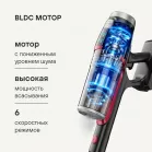 Пылесос Rondell RDE-2071 650Вт черный/красный