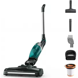 Пылесос Tefal Xtrem Compact Essential TY1239WO лазурный/серый