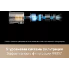 Пылесос ручной Trouver J40 460Вт серый/золотистый