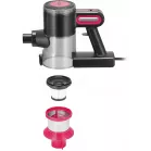 Пылесос Kitfort КТ-5515 600Вт черный/розовый