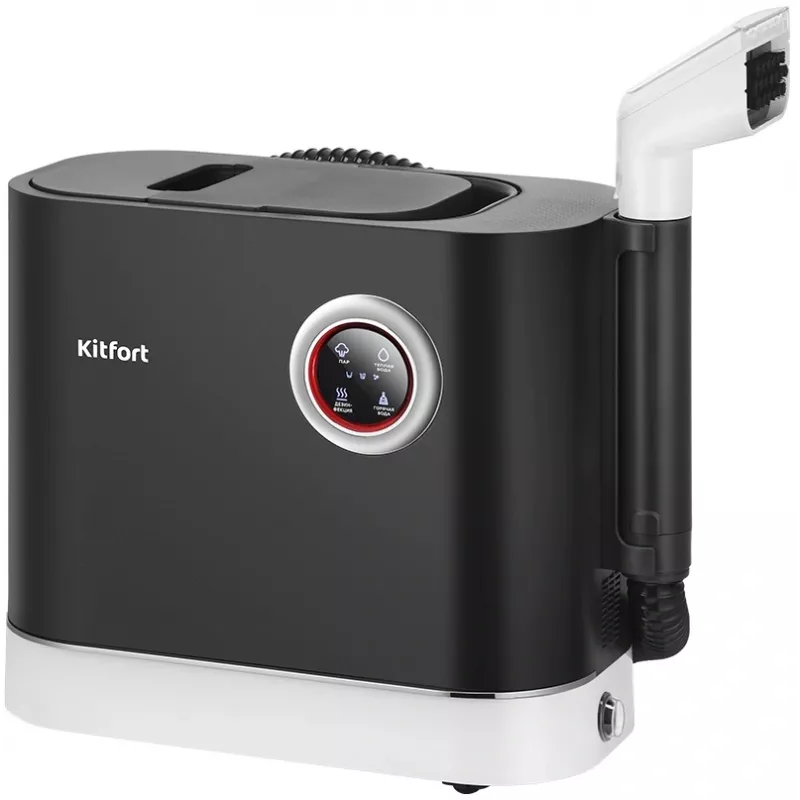 Пылесос паровой Kitfort КТ-5504 1600Вт черный