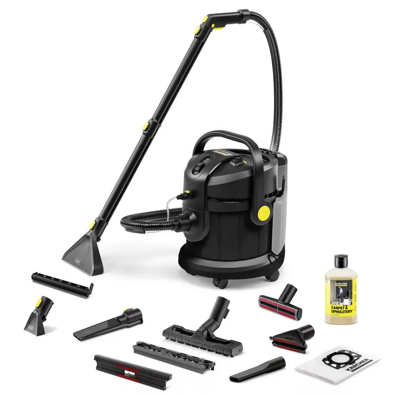 Пылесос моющий Karcher SE 4 1000Вт черный