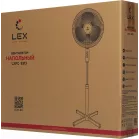 Вентилятор напольный Lex LXFC 8313 45Вт скоростей:3 черный