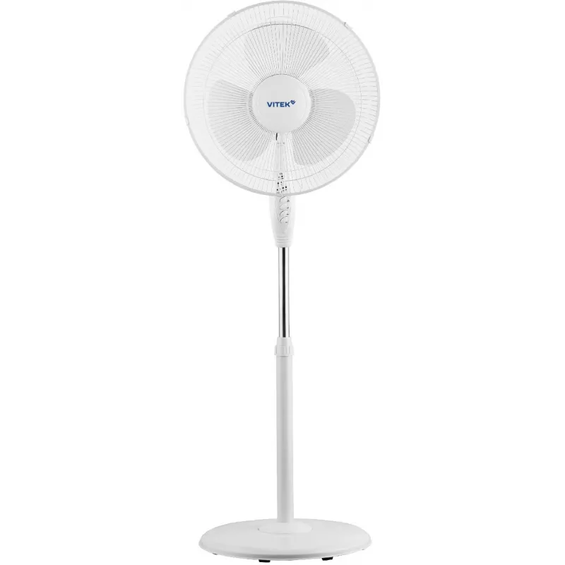 Вентилятор напольный Vitek VSF-1662 38Вт скоростей:3 ПДУ белый (упак.:1шт)