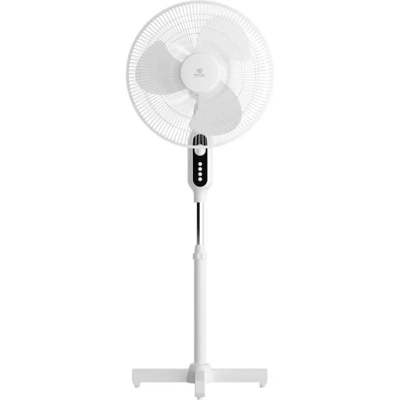 Вентилятор напольный Royal Clima RSF-1602M-WT 45Вт скоростей:3 ПДУ белый/черный