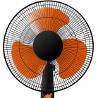 Вентилятор напольный Oasis VF-40PSB 40Вт скоростей:3 черный/оранжевый