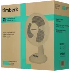 Вентилятор настольный Timberk T-DF1201 38Вт скоростей:3 белый