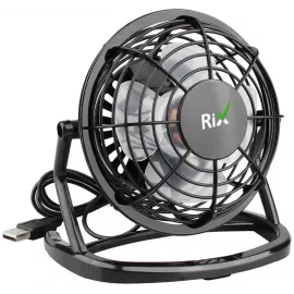 Вентилятор настольный RIX RDF-1500USB 2.5Вт скоростей:1 черный