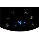 Вентилятор настольный Steba VT 360 39Вт скоростей:4 ПДУ белый/черный (упак.:1шт)
