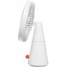 Вентилятор настольный Xiaomi Rechargeable Mini Fan 10Вт скоростей:4 белый