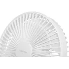 Вентилятор настольный Xiaomi Rechargeable Mini Fan 10Вт скоростей:4 белый