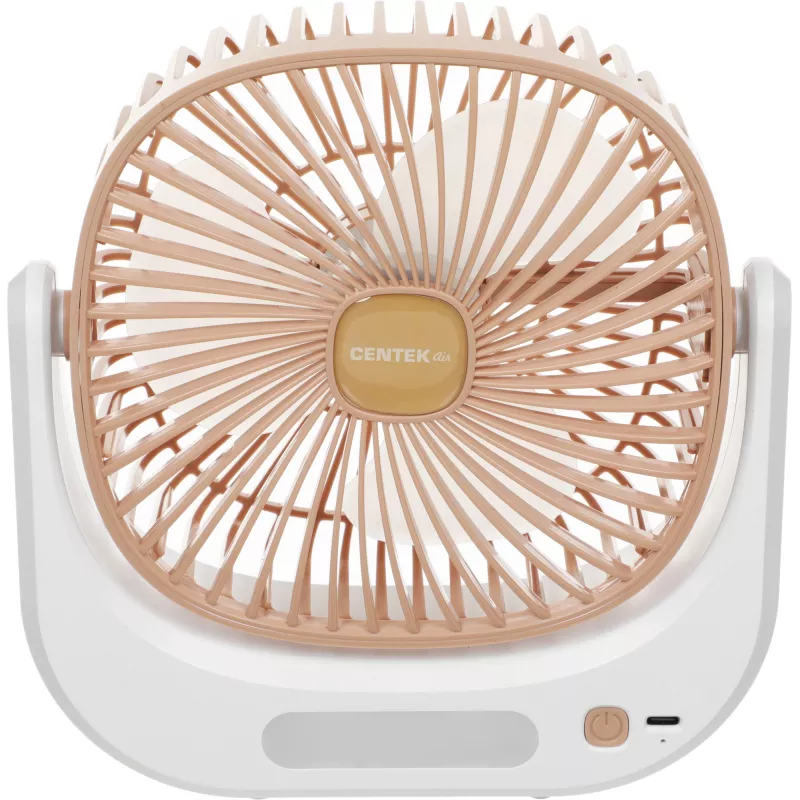 Вентилятор настольный Centek CT-5041 5Вт скоростей:3 белый