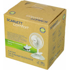 Вентилятор настольный Scarlett SC-DF111S01 25Вт скоростей:2 белый