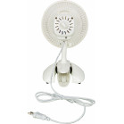 Вентилятор настольный Scarlett SC-DF111S01 25Вт скоростей:2 белый