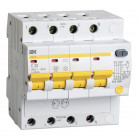 Выключатель автом. дифф. тока IEK MAD10-4-032-C-030 АД14 32A тип C 4.5kA 30мА AC 4П 400В 5мод белый (упак.:1шт)