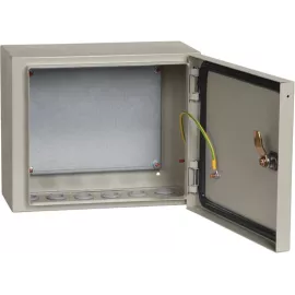 Щит распределительный IEK YKM40-231-54 ЩМП-2.3.1-0 У2 навесной 300мм 150мм 250мм 630A 6шт металл IP54 серый (упак.:1шт)