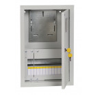 Щит распределительный IEK MKM25-V-12-31-ZO TITAN ЩУРв-1/12зо-1 36 УХЛ3 встраиваемый 320мм 165мм 480мм 12мод. металл IP31 серый с возможностью установки счетчика (упак.:1шт)