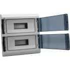 Щит распределительный IEK MKP72-N3-24-55 КМПн-24 IP55 для установки модульных устройств навесной 306мм 108мм 328мм 660B 24мод. пластик IP55 белый (упак.:1шт)