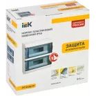 Щит распределительный IEK MKP72-N3-24-55 КМПн-24 IP55 для установки модульных устройств навесной 306мм 108мм 328мм 660B 24мод. пластик IP55 белый (упак.:1шт)