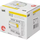 Выключатель дифф.тока УЗО IEK MDV10-4-040-030 ВД1-63 40A 30мА AC 4П 400В 4мод белый (упак.:1шт)