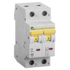 Выключатель автоматический IEK MVA31-2-006-C 6A тип C 6kA 2П 400В 2мод белый (упак.:1шт)