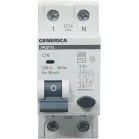 Выключатель автом. дифф. тока IEK MAD25-5-016-C-30 АВДТ 32 Generica 16A тип C 6kA 30мА AC 2П 230В 2мод серый (упак.:1шт)