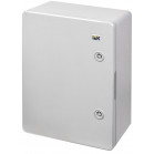Щит распределительный IEK MKP93-N-403017-65 ЩМПп для установки силового оборудования навесной 300мм 170мм 400мм 230B 100A пластик IP65 серый антивандальный (упак.:1шт)