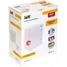 Щит распределительный IEK MKP93-N-403017-65 ЩМПп для установки силового оборудования навесной 300мм 170мм 400мм 230B 100A пластик IP65 серый антивандальный (упак.:1шт)