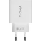 Сетевое зар./устр. Digma DGWC-1U-2.1A-WG 10.5W 2.1A USB универсальное белый
