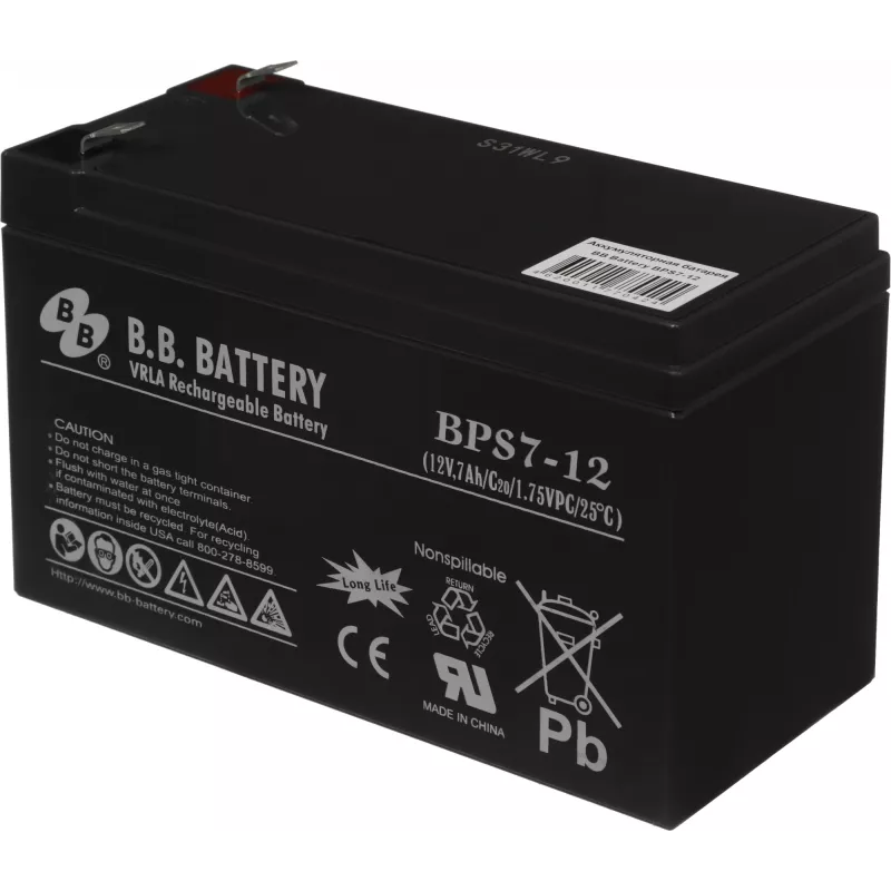 Батарея для ИБП BB BPS 7-12 12В 7Ач